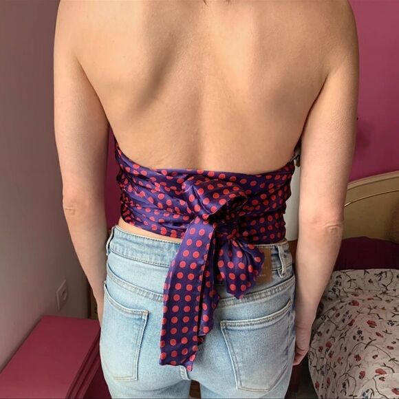 Marilyn Monroe sleeveless 100% silk top - Picture 2 of 9